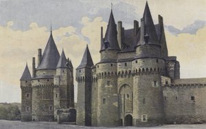 Fönster, slott, sidan av torget av French Photographer