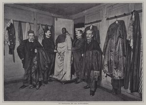 Garderobsavdelningen för Comedie-Francaise, Paris (s/v foto) av French Photographer