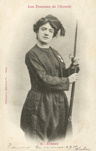 Zouave, Framtidens Kvinna av French Photographer