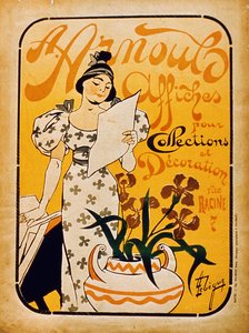A. Anouls affischer för samling och dekoration, Rue Racine, Paris