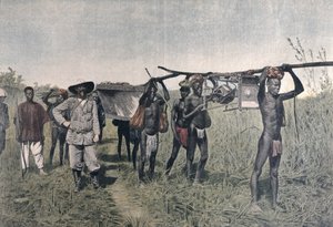 A Convoy on the Marchand Mission 1898, från Le Petit Journal, 1899 av French School