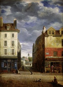 En gata i gamla Paris av French School