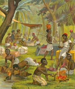 En paus i Afrika av French School