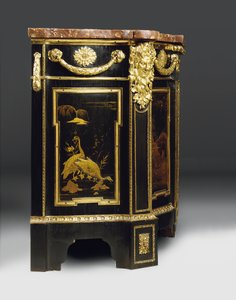 En sen Ludvig XV kommod, ca 1763-70 av French School