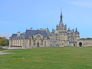 Utsikt över slottet av French School