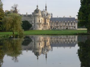 Utsikt över slottet av French School