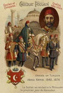 Abdul Hamid II, Sultan av det osmanska riket av French School