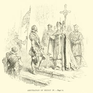 Abjuration av Henrik IV av French School