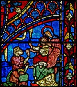 Tillbedjan av Magi (w28b) av French School