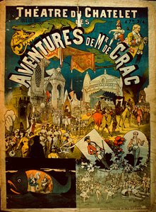 Adventures of Mr De Crac - Fransk cirkusaffisch