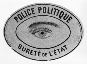 Annons publicerad troligen i tidningen Le Cri du Peuple konfiskerad av polisen, 1886 av French School