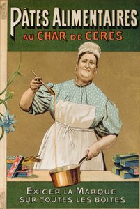 Annons för Au Char de Ceres-pasta, ca 1900 av French School
