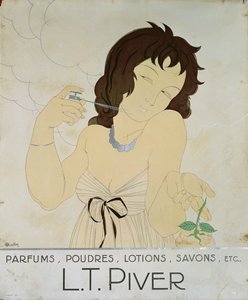 Annons för L.T. Pivert c.1900, designad av Ourtin av French School