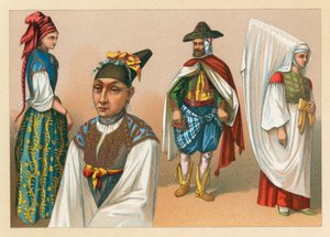 Afrika kostym av French School