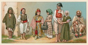 Afrika kostym av French School