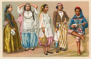 Afrika kostym av French School