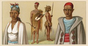 Afrika kostym av French School