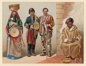 Afrika kostumer av French School