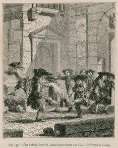 Efter skolan, från St. Aubin (tagen från Les Petits Polissons de Paris) av French School