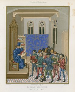 Lantbrukslektion av French School
