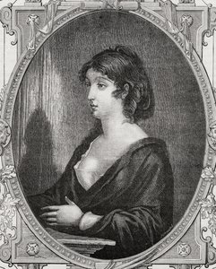 Aimee Cecile Renault (1774-94) na vaneina e Pannemaker ina ua uma Rambert, mai 