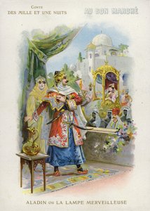 Aladdin och den magiska lampan av French School