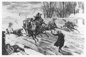 Alexander II mördades i St Petersburg den 13 mars 1881 av French School