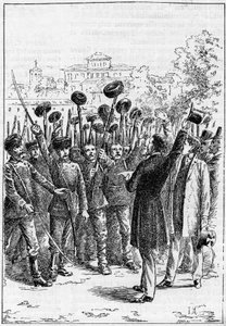 Alexander av Battenberg - Alexander I av Bulgarien eller Alexander av Battenberg (1857-1893) utropade i Philippopoli föreningen av Rumänien och Bulgarien, i "The Illustrous World" av French School