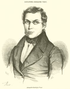 Alexandre-Rodolphe Vinet (gravyr) av French School