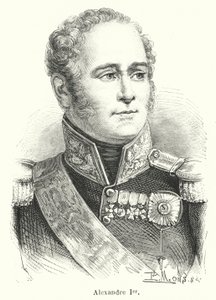 Alexandre Ier (gravyr) av French School