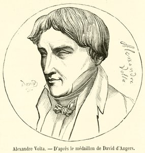 Alexandre Volta (gravyr) av French School