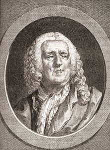 Alexis Piron, 1689 1773. Fransk epigrammatiker och dramatiker. Från Les Heures Libres publicerad 1908. av French School