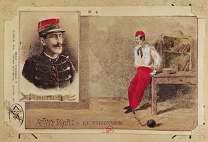 Alfred Dreyfus (1855-1935) som fånge, 1894-1906 av French School