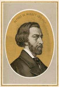 Alfred de Musset av French School