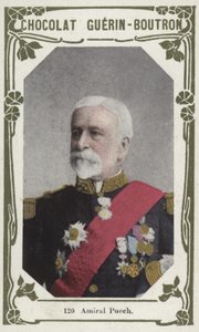 Amiral Puech (färgad bild) av French School
