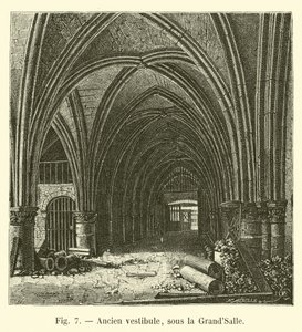 Ehemaliges Vestibül, unter der Großen Halle