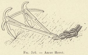 Ancre Herve (gravyr) av French School