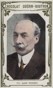 Andre Messager (färgad bild) av French School