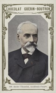 Andre Theuriet, Academie-Francaise (färgad bild) av French School