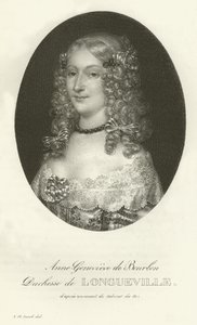 Anne-Geneviève de Bourbon, hertiginna av Longueville av French School