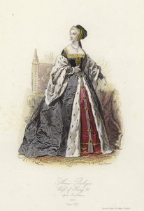 Anne Boleyn, andra fru till Henry VIII av England av French School