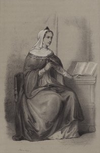 Anne De Comnene (gravyr) av French School