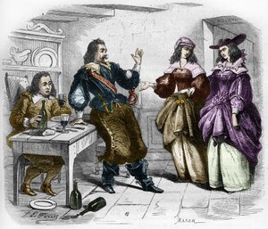 Anne "" Ninon"" från Enclo (eller Ninon de Lenclos eller Ninon de Lanclos av French School