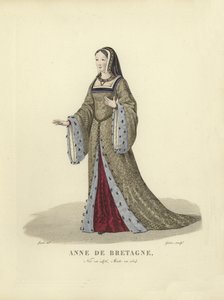 Anne av Bretagne, drottning gemål av Charles VIII och Louis XII av Frankrike
