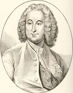 Antoine-Louis Rouillé, greve av Jouy-en-Josas, 16891761. Fransk statsman. Från Les Heures Libres publicerad 1908. av French School