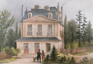 Antoine de Fourcroy på Jardin des Plantes i Paris av French School