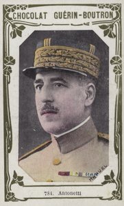 Antonetti (färgad bild) av French School