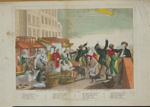 Den stora kometens framträdande 1811 av French School