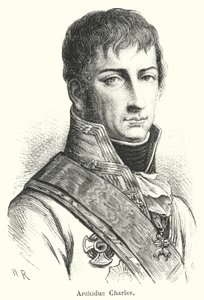 Ärkehertig Charles (gravyr) av French School
