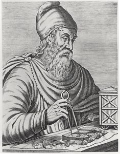 Arkimedes (287-212 f.Kr.) av French School